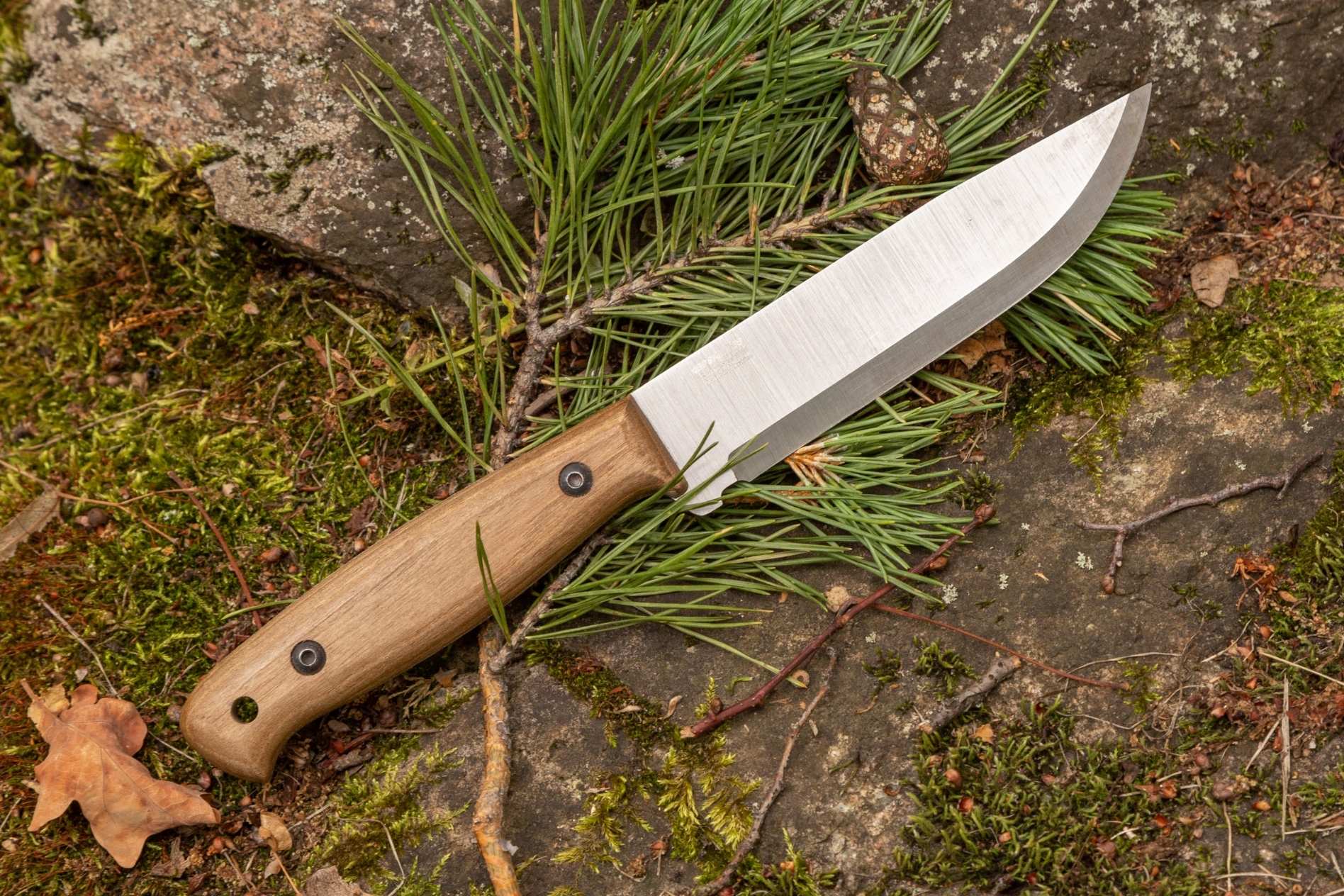 Best camp knife with wood handle