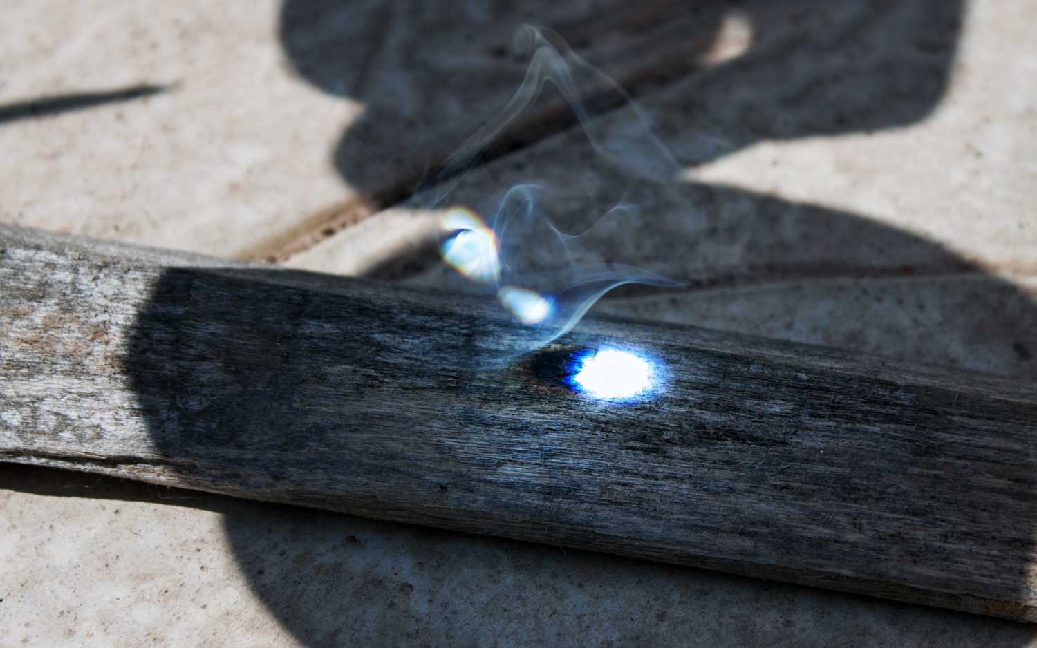 Fire by Focusing Sunlight