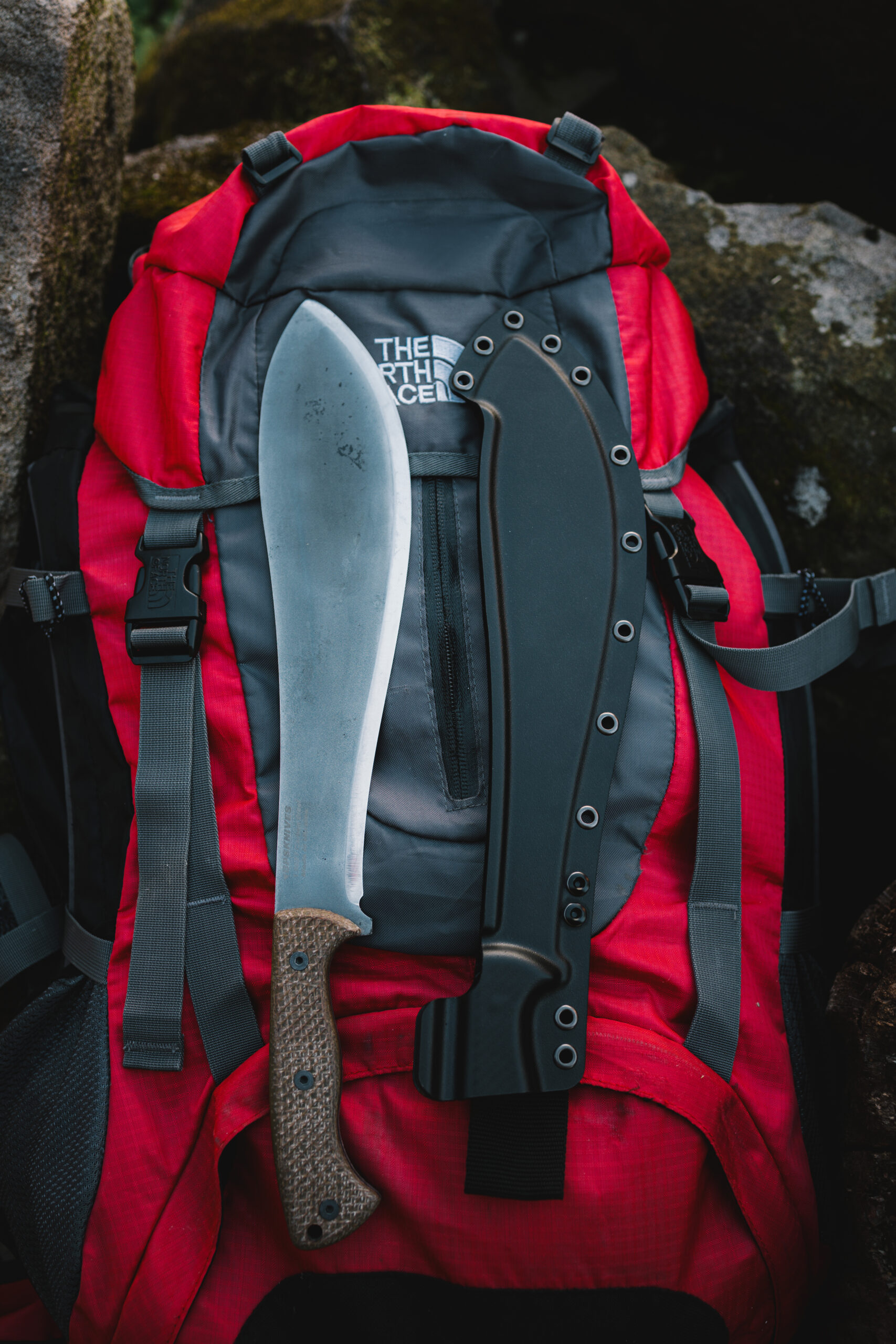 9 Machete with sheath