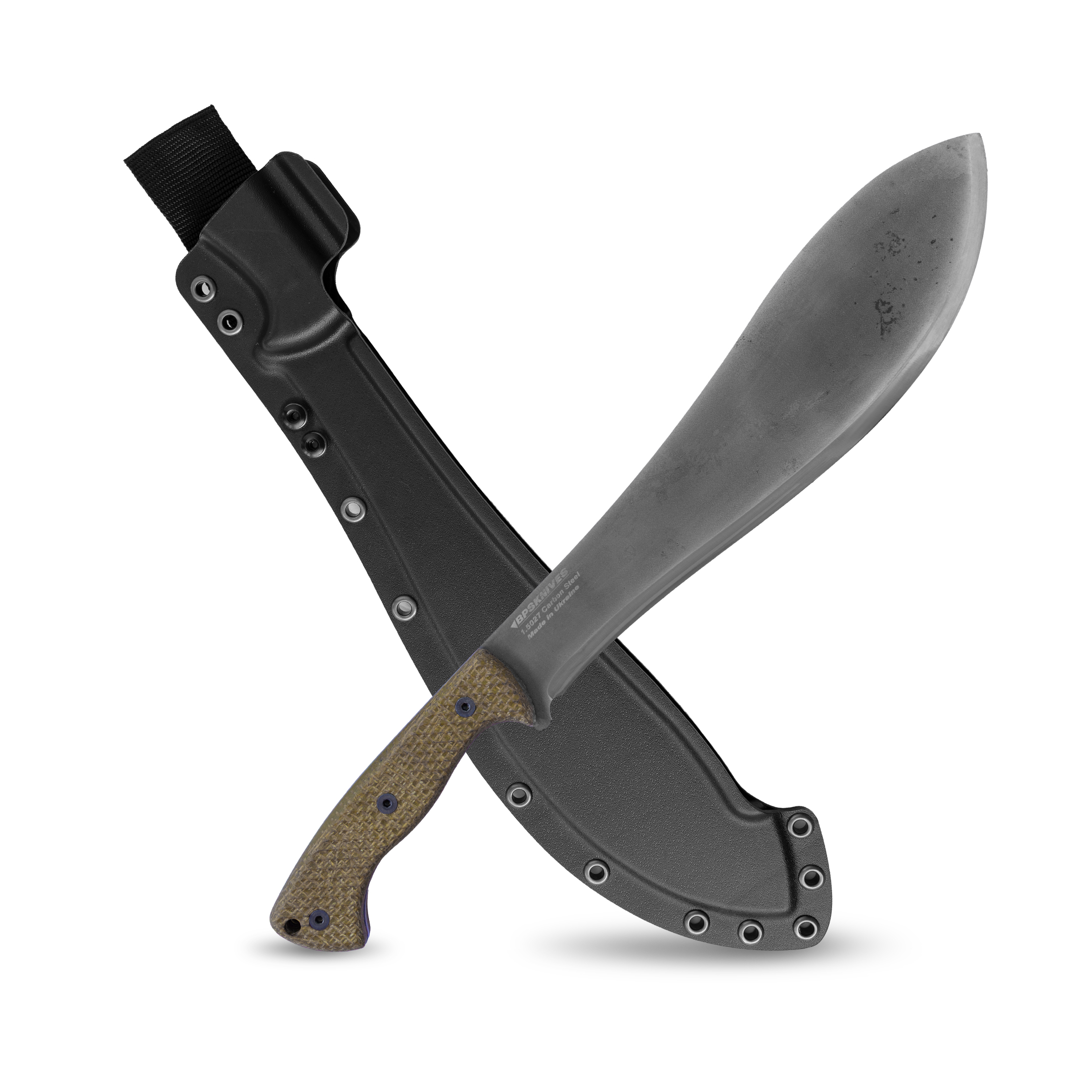 Machete with sheath